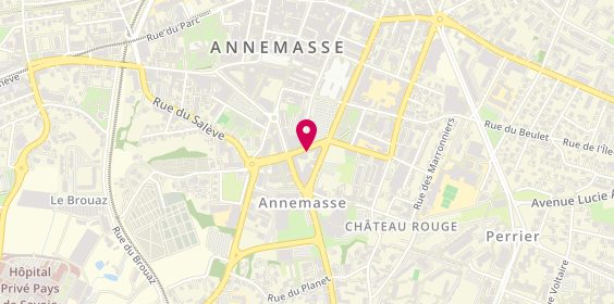 Plan de MAAF Assurances ANNEMASSE, 8 Rue des Amoureux, 74100 Annemasse