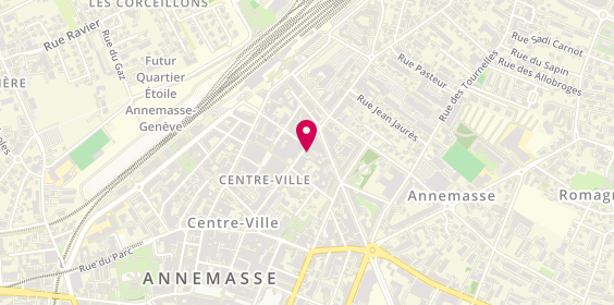 Plan de Radiance Humanis, 26 Rue du Chablais, 74100 Annemasse