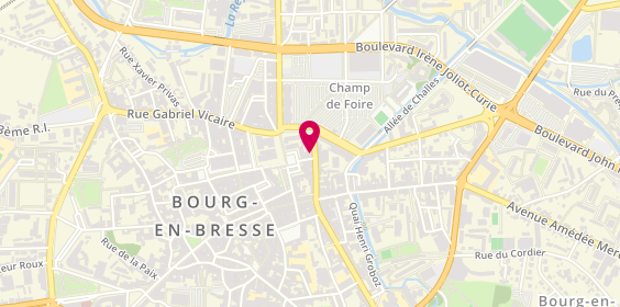 Plan de MACIF, 17 Rue du 4 Septembre, 01000 Bourg-en-Bresse