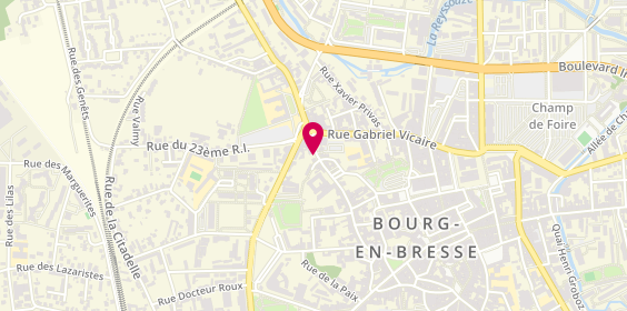 Plan de L'Auxiliaire, 35 Rue Bourgmayer, 01000 Bourg-en-Bresse