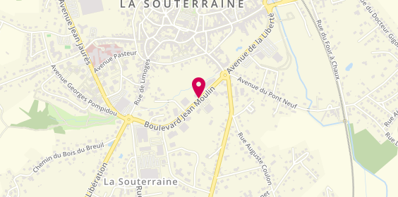 Plan de LAGRANGE Marc, 13 Boulevard Jean Moulin, 23300 La Souterraine