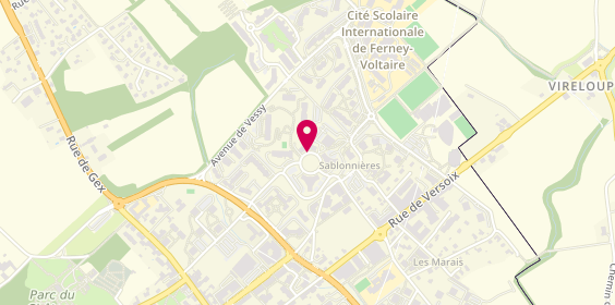 Plan de Axa, Immeuble Jb Say 13 Chemin Levant, 01210 Ferney-Voltaire
