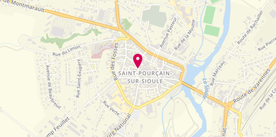 Plan de Gan, 6 Place Carnot, 03500 Saint-Pourçain-sur-Sioule