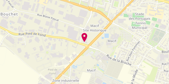 Plan de Macif Assurances, 1 Rue Jacques Vandier, 79000 Niort