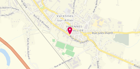 Plan de Groupama, 3 avenue Victor Hugo, 03150 Varennes-sur-Allier