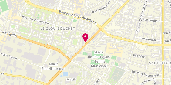 Plan de AXA Assurance et Banque Niort Thierry BOUSSEMART, 192 avenue de la Rochelle, 79000 Niort