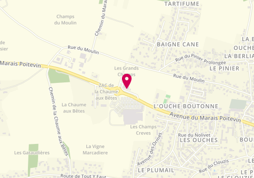 Plan de Mutuelle de Poitiers Assurances - Bertrand PETORIN, 20 Rue de la Reine des Prés, 79460 Magné