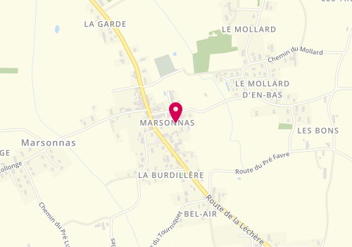 Plan de Groupama, Au
Le Bourg, 71620 Saint-Martin-en-Bresse