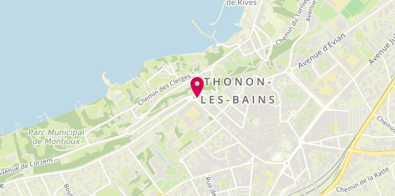 Plan de MMA, 2 Place Jean Moulin, 74200 Thonon-les-Bains