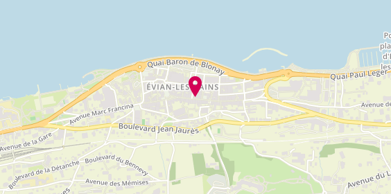Plan de Antoine Tran, 52 Rue Nationale, 74500 Évian-les-Bains