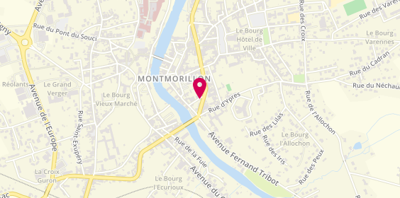 Plan de Mutuelle de Poitiers Assurances, 3 Boulevard de Strasbourg, 86500 Montmorillon
