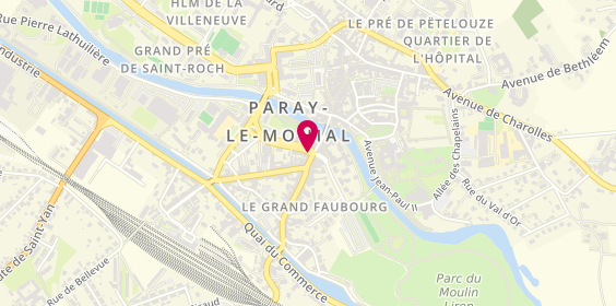 Plan de Groupama, 16 Rue des 2 Ponts, 71600 Paray-le-Monial