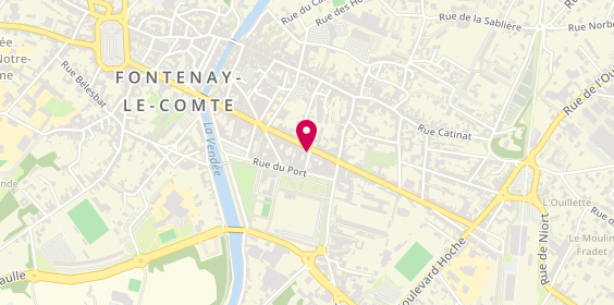 Plan de MAAF Assurances FONTENAY LE COMTE, 62 Rue de la République, 85200 Fontenay-le-Comte