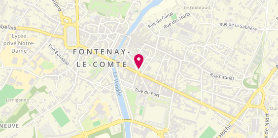Plan de Fontenay le Comte, 39 Rue de la République, 85200 Fontenay-le-Comte