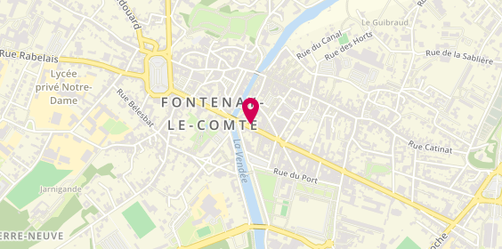 Plan de Mutuelle de Poitiers, 15 Rue de la République, 85200 Fontenay-le-Comte