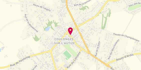 Plan de Mutuelle de Poitiers Assurances - Philippe VEILLON, 13 Rue du Commerce, 79160 Coulonges-sur-l'Autize