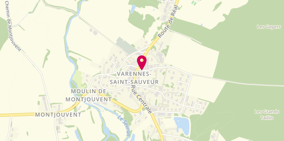Plan de Groupama, 14 chemin de Varignolles, 71480 Varennes-Saint-Sauveur