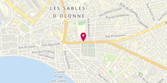 Plan de MMA Assurances SABLES d'OLONNE COEUR DE VILLE, 78 avenue Alcide Gabaret, 85100 Les Sables-d'Olonne