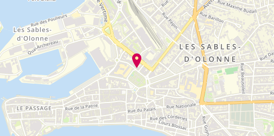 Plan de APRIL Marine, 4 avenue Carnot, 85100 Les Sables-d'Olonne