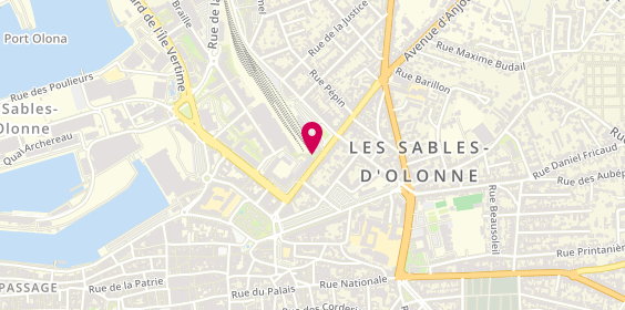 Plan de Groupama, 37 avenue Georges Pompidou, 85100 Les Sables-d'Olonne