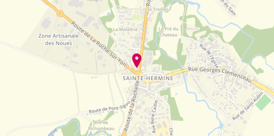 Plan de Mutuelle de Poitiers Assurances, 5 Route de Nantes, 85210 Sainte-Hermine