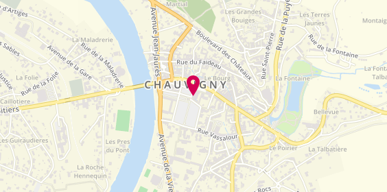 Plan de Mutuelle de Poitiers Assurances - Jean-Philippe LEROUX, 5 place de Trino, 86300 Chauvigny