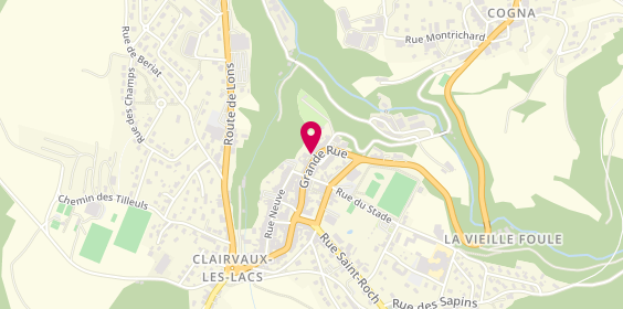 Plan de Aréas, Agence De
26 Grande Rue, 39130 Clairvaux-les-Lacs