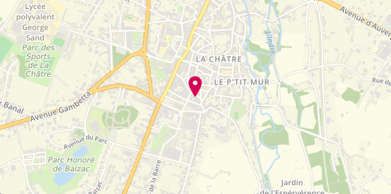 Plan de Agence Groupama la Chatre, 28 place du Marché, 36400 La Châtre