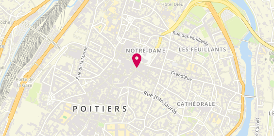 Plan de Mutuelle de Poitiers Assurances - Vincent GRATEAU, 9 Rue du Marché Notre Dame, 86000 Poitiers
