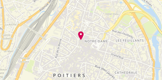 Plan de Agence Intériale, 16 Vieilles Boucheries, 86000 Poitiers