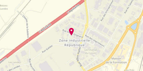 Plan de Gan Assurances, 28 Rue Victor Grignard Zone Industrielle de la Republique Ii
28 Rue Victor Grignard, 86000 Poitiers