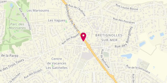 Plan de Caisse d'Epargne Bretignolles sur Mer, Rue de l'Ancienne Mairie, 85470 Bretignolles-sur-Mer