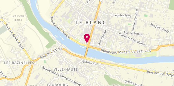 Plan de Mutuelle de Poitiers Assurances, 1 Rue Pierre Colin de Souvigny, 36300 Le Blanc