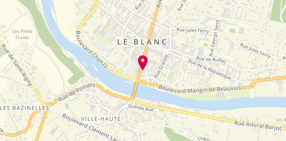 Plan de Allianz, 12 Rue Pierre Colin de Souvigny, 36300 Le Blanc