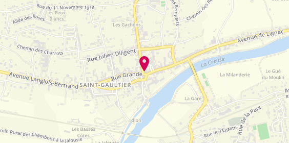 Plan de Allianz, 3 Rue des Gachons, 36800 Saint-Gaultier