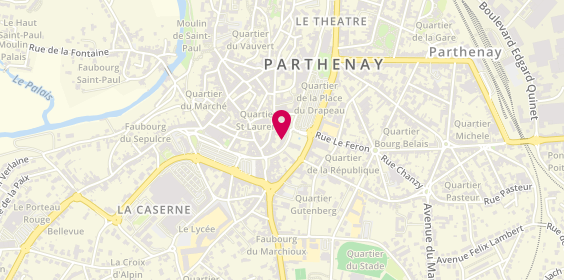 Plan de Mutualia, 15 Boulevard de la Meilleraye, 79200 Parthenay