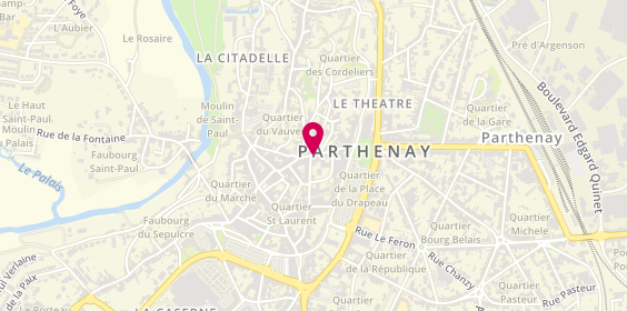 Plan de Mutuelle de Poitiers Assurances, 29 Rue Jean Jaurès, 79200 Parthenay