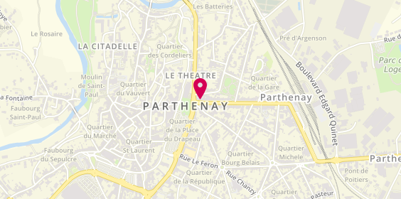 Plan de MMA, 5 avenue du Général de Gaulle, 79200 Parthenay
