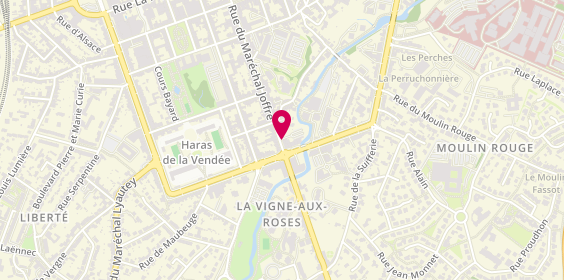 Plan de Swisslife, 117 Rue du Maréchal Joffre, 85000 La Roche-sur-Yon