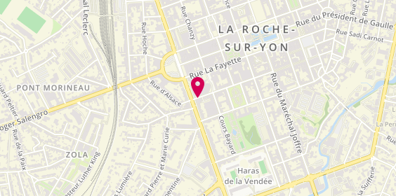Plan de Sep Sanson Papin, 73 Rue Haxo, 85000 La Roche-sur-Yon
