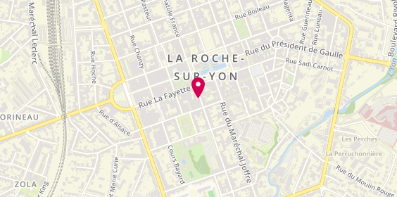 Plan de Section 85, 12 Rue Paul Doumer, 85000 La Roche-sur-Yon