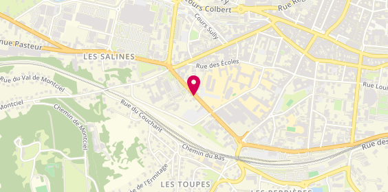 Plan de MALJ - Mutuelle Alsace Lorraine Jura - Assurance à Lons-le-Saunier, 305 Boulevard Jules Ferry, 39000 Lons-le-Saunier