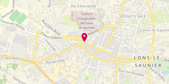 Plan de Matmut, 36 Rue Lecourbe, 39000 Lons-le-Saunier