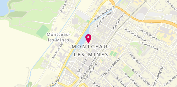 Plan de AXA, 5 Rue Ferrer, 71300 Montceau-les-Mines