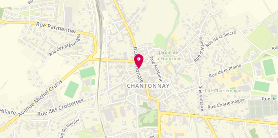 Plan de MAAF Assurances CHANTONNAY, 7 place de la Liberté, 85110 Chantonnay