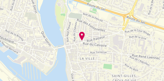 Plan de AXA, 2 Rue Pasteur, 85800 Saint-Gilles-Croix-de-Vie