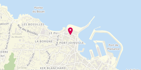 Plan de AXA Assurance Philippe DOUILLARD, 17 Bis Quai de la Chapelle, 85350 L'Île-d'Yeu