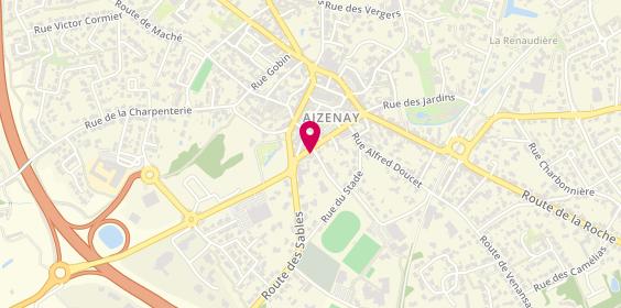 Plan de Caisse d'Epargne Aizenay, 17 avenue de Verdun, 85190 Aizenay