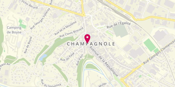Plan de Groupama, 16 avenue de la République, 39300 Champagnole
