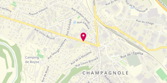 Plan de Abeille Assurances - Champagnole, 14 avenue Edouard Herriot, 39300 Champagnole
